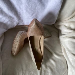 BCBG Ma-Gami Champagne Glitter Degrade High Heels